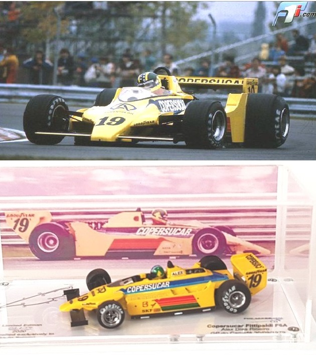 F1 COPERSUCAR FITTIPALDI F6A ALEX D. RIBEIRO - EMERSON